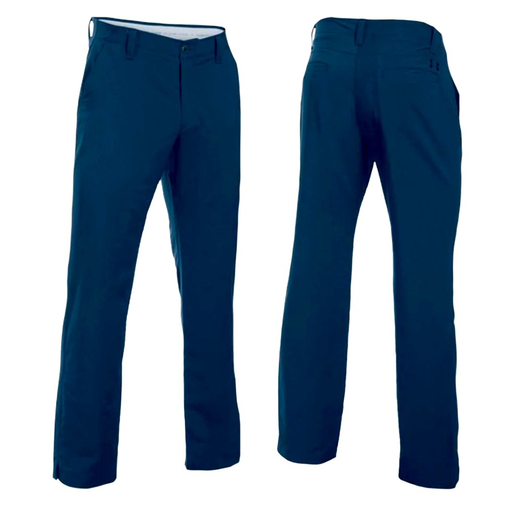 UNDER ARMOUR MENS GOLF PERFORMANCE MATCH PLAY LOOSE FIT ATHLETIC PANT NAVY 30x34